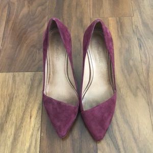 Madewell Suede Mira Heels